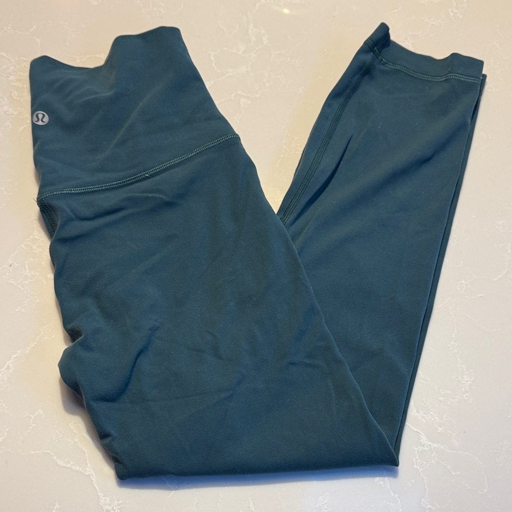 lululemon Align 6 Leggings, 23”.  Blue/green